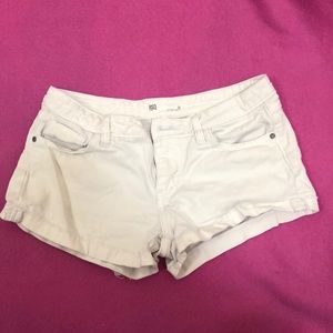 White shorts